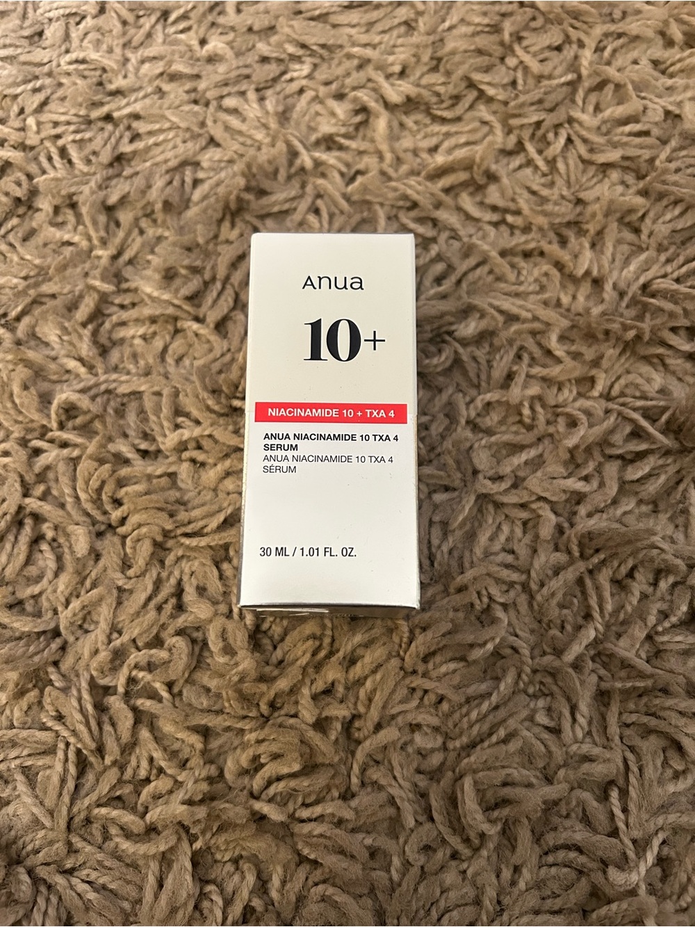 Anua 10+ Niacinamide Serum — White